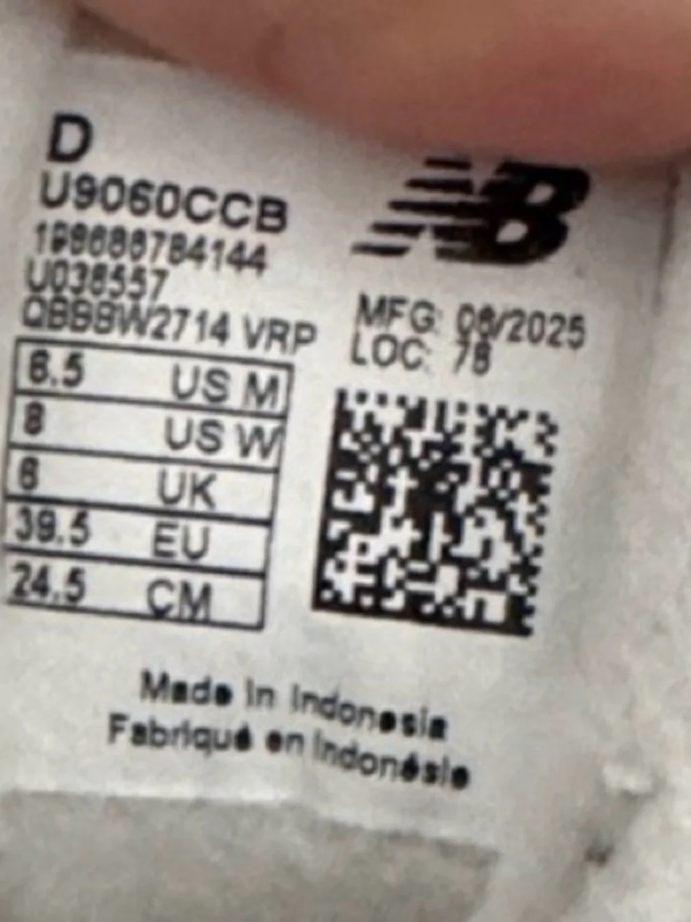 New Balance 9060 Sneakers Bisque Sea Salt